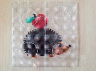 4 Multiplatten transparent 234TR, Stiftplatte, Hama, für 5mm Bügelperlen MIDI