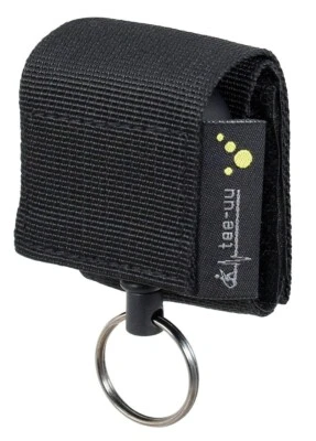 TEE-UU REWIND Schlüsselhalter für BLACK / QUICK Koppel selbstaufrollend Stahlseil 60 cm