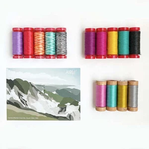 Aurifil Thread HOUSE COLLECTIONS (ACLAB1-4) 4x80wt, 5x12wt Cotton, & 5x12wt Wool - Picture 1 of 1