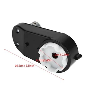 RS390 Electric Motor Gearbox 12V 16000RPM For Kids Car Toy - Picture 1 of 23