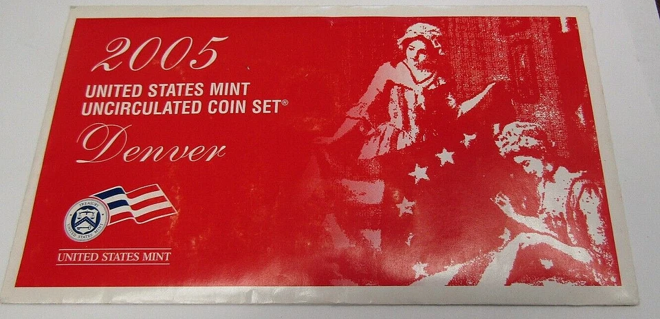 2005 Denver United States Mint Uncirculated Coin Set - Image 1 of 1
