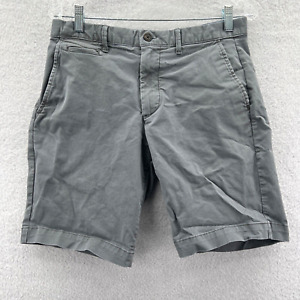 Gap Short Chino Taille Hommes 30 US Gris 30x9 Coton Poches Bas Court