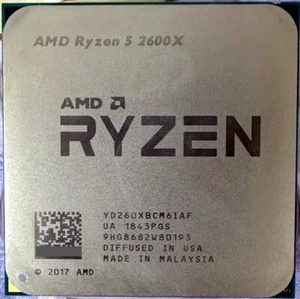 AMD Ryzen 5 2600X 3.6GHz 6-Core 16MB Socket AM4 95W CPU Processor R5 2600X - Picture 1 of 2