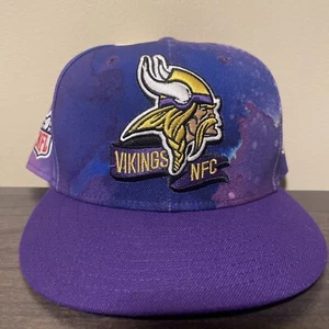 Minnesota Vikings NFL 2022 Sideline New Era 9FIFTY Ink Dye Snapback Hat - Picture 1 of 4