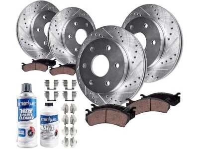 For 2015-2020 GMC Yukon XL Brake Pad and Rotor Kit Detroit Axle 28641HP Foto 1 de 2