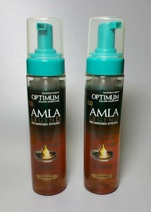 2 Softsheen Carson Optimum Oil Infused Styling Blow Dry Mousse Light Hold 8.3 oz - Picture 1 of 4
