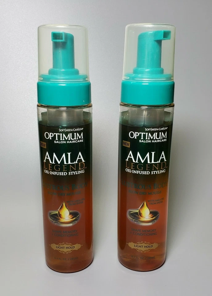 2 Softsheen Carson Optimum aceite infundido mousse secado por soplado sujeción ligera 8,3 oz Foto 1 de 4