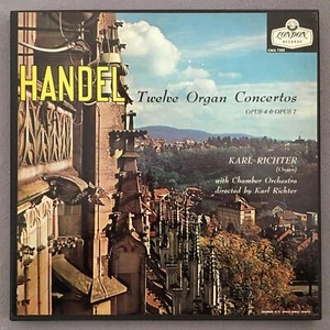 E225 Handel 12 Organ Concertos Richter 3LP London CMA 7302 - Picture 1 of 4
