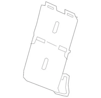 Genuine GM 2020-2023 Chevrolet GMC Silverado Sierra HD Seat Back Heater 86780909 - Изображение 1 из 2