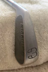 Spalding Executive 3 Iron Jet Step Steel Shaft Medium Flex Left Handed RARE - Picture 1 of 7