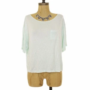 Top sociale URBAN OUTFITTERS Project taglia S crop manica corta verde menta B6 - Foto 1 di 4