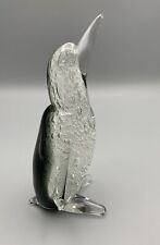 Muranoglas Figur Pinguin; Murano; Bullicante; H20.5cm, 0.91kg