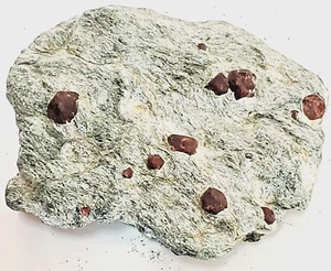 Granat Glimmer Schiefer Edelsteine Kristalle Steine Mineralien 18,8 Unzen 4 Zoll x 5 Zoll - Bild 1 von 6