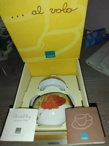Zuccheriera THUN holiday "al volo" - intarsiata - da collezione + cucchiaino - Foto 1 di 7