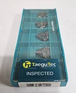TAEGUTEC 16IRM 12UN TT9030 carbide inserts 5pcs - Picture 1 of 3