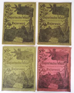 Der bayerische Wald Vereinszeitschrift des Vereins Bayerwald 1907 Lot - Bild 1 von 5