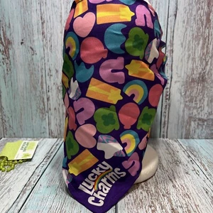 Lucky Charms Rainbow Unicorn Girls Kerchief Hair Tie 5 Shotglass Necklaces.NWT - Picture 1 of 9