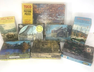 Lote De Colección De 8 Rompecabezas Con Imagen Tuco Jaymar Construido Rito Foto 1 de 4