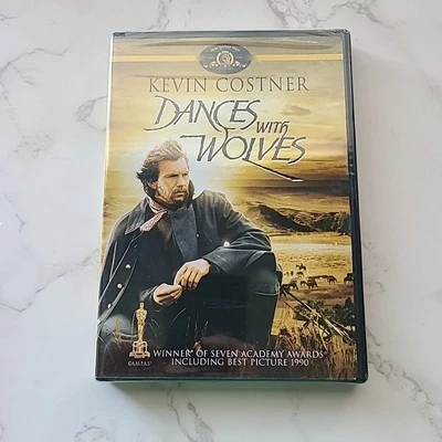 Dances with Wolves NEW Sealed DVD 1990 Fullscreen Kevin Costner, FAST SHIPPING! - Image 1 of 4