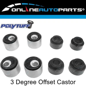 3deg Castor Offset Correction Bush Kit for Patrol GQ Y60 GU Y61 Front Radius Arm - Picture 1 of 1
