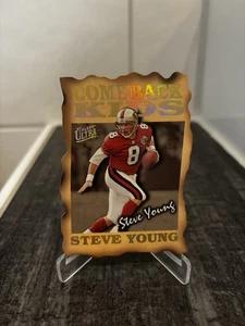 NFL Trading Card Steve Young 1997 Fleer Comeback Kids 49ers Football - Bild 1 von 2