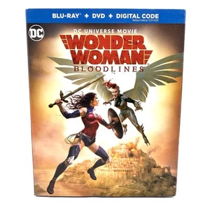 Wonder Woman Bloodlines Blu-ray + DVD + Digital DC Universe Movie NEW - Picture 1 of 2