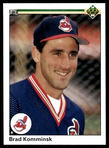 1990 Upper Deck Brad Komminsk Cleveland Indians #428 - Picture 1 of 2