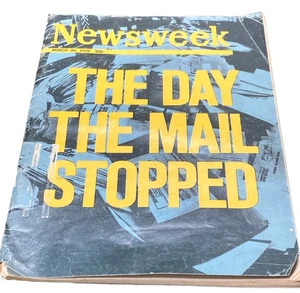 NEWSWEEK Magazin 30. März 1970 Der Tag, an dem die Post aufhörte - Bild 1 von 4