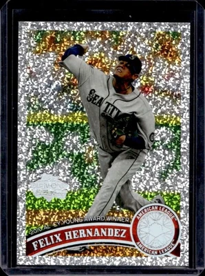 2011 Topps Felix Hernandez Diamond Anniversary #168 Mariners - Image 1 of 2