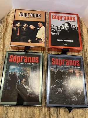 The Sopranos Complete Seasons 2,3,5 6  DVD Box Set HBO) Pre-Owned,   - Image 1 of 4