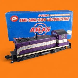 #50 Atlas O 6101-1 3-Rail Conventional Atlantic Coast Line SW8 - Picture 1 of 12