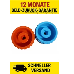 Passend für Schell Ventil Ersatz Knauf Griff Geräteanschluss Ersatzteil - Bild 1 von 4