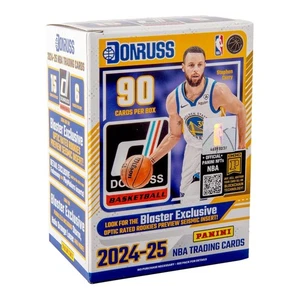 NBA 2024-2025 Panini Donruss Basketball Blaster Box | 6 Packs - Bild 1 von 5