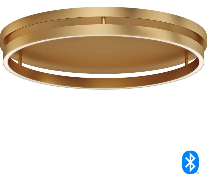 Ranura-1 LED montaje empotrado-24,5 pulgadas de ancho por 3,25 pulgadas de alto-acabado dorado Foto 1 de 1