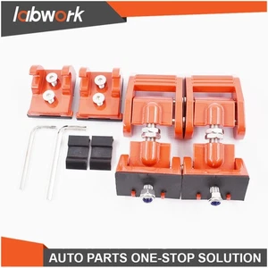 Labwork Rugged Ridge para Jeep Wrangler JK 2007 2008 2009-18 capó capturas | rojo - Imagen 1 de 12