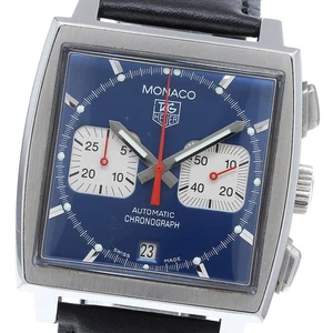 Tag Heuer Monaco CW2113 Chronograph blaues Zifferblatt Automatik Herrenuhr_916019 - Bild 1 von 6