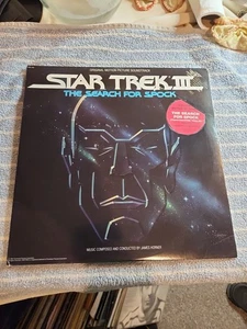 Star Trek 3 III The Search For Spock Movie Sountrack On Double Vinyl SKBK12360 - Picture 1 of 8