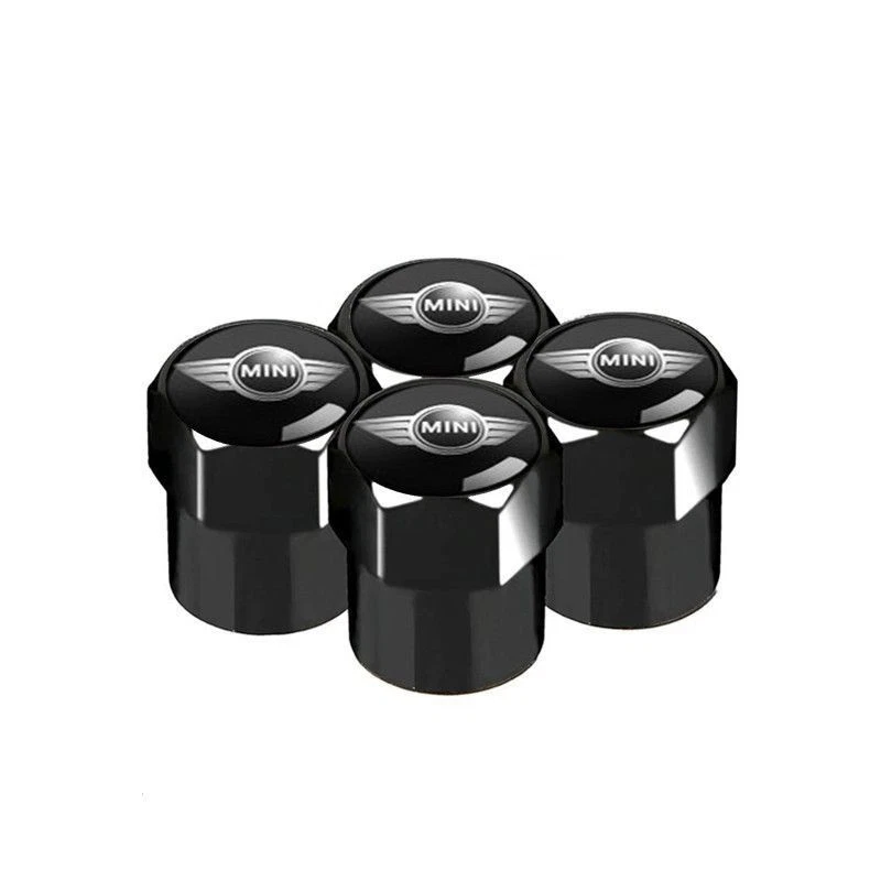 4PCS Aluminum Alloy Car Wheel Tire Air Valve Stem Dust Valve Cap Cover for Mini Foto 1 de 1