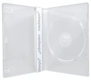 STANDARD SUPER Clear Single DVD Cases Lot - Picture 1 of 3