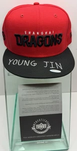 YOUNGJIN (Yong-jin Jin) Overwatch League Firmado Sombrero Dragones Certificado UD - Imagen 1 de 13