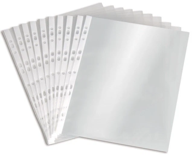 Wegmann Premium Prospekthüllen 70my – 10 er Set,