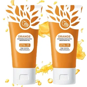 Orange Enzymes Peeling Gel, Bio Gesichts- und Körperpeeling Peeling Gel, - Bild 1 von 5
