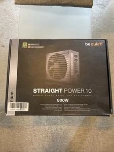 Verk. Netztei BE Quiet! 700 Watt Premium Straight Power 10 BQ E 10 - 700 W BN233 - Bild 1 von 11