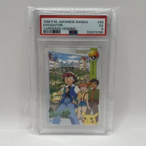 Pokemon Carddass Card Exeggutor 26 Bandai Pocket Monsters 1998 PSA 5 Sku376 - Picture 1 of 2