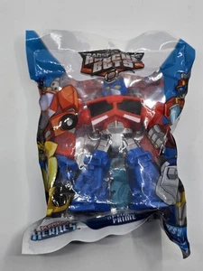 Playskool Transformers Rescue Bots Optimus Prime Figur 4" Stocking Stuffer - Bild 1 von 4