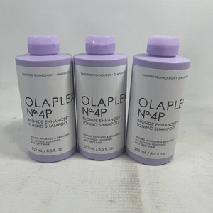 BRANDNEU 3er Pack Olaplex Nr. 4P Blonde Enhancer Toning Shampoo 8,5 fl. Oz. - Bild 1 von 1