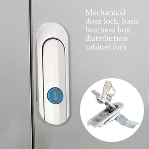 with Key Door Mailbox Lock Aluminum Alloy Cabinet Box Lock Cupboard - Picture 1 of 10