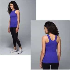 LULULEMON nahtlos überdachtes Tank * meliert Bruised Berry 4 - Bild 1 von 16