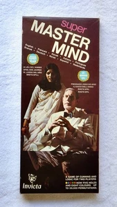 NEU Vintage 1972 Invicta Super Master Mind Strategisches Brettspiel + Anleitung - Bild 1 von 5
