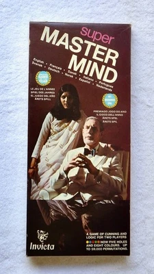 NEW vintage 1972 Invicta Super Master Mind strategic board game + instructions - Image 1 of 4